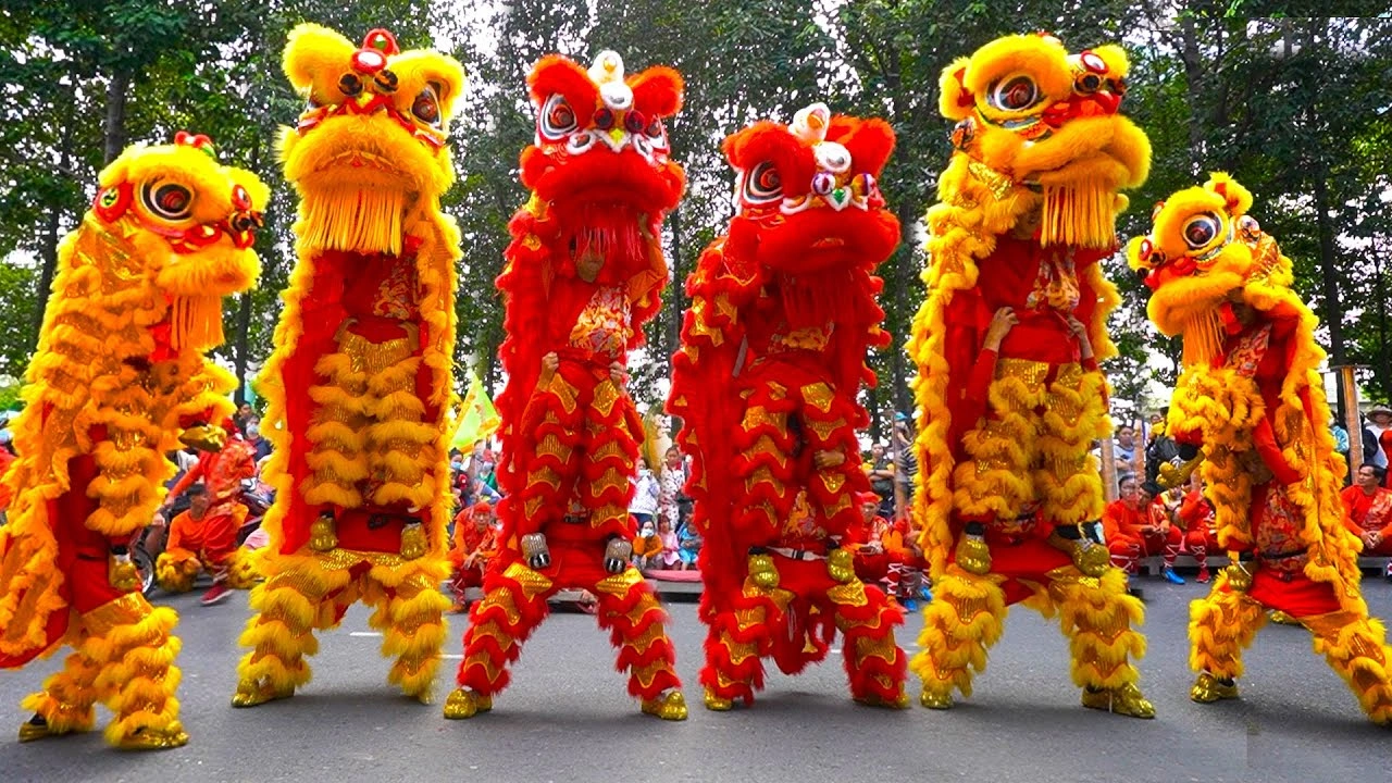 Múa Lân Sư Rồng Nha Trang